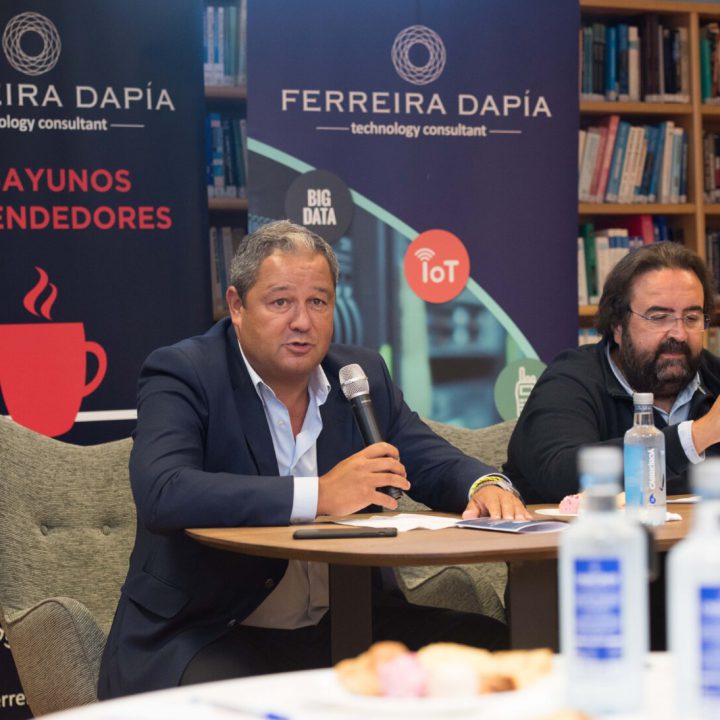 Desayuno emprendedor Tino Fernández, Presidente de Altia