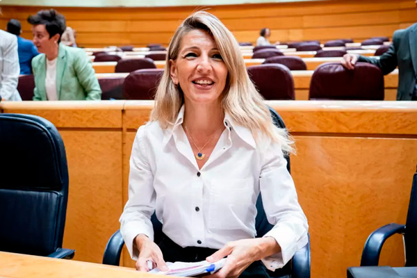 Yolanda Diaz y la falta de conductores, un problema