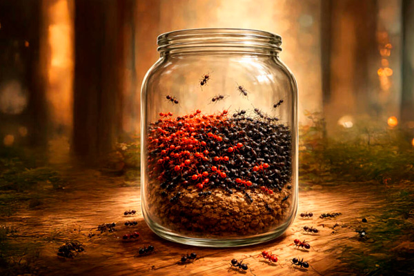 Hormigas y el que mueve el hormiguero