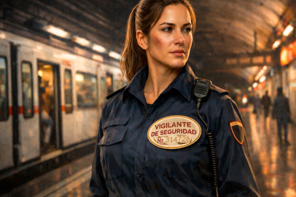 Mercè y su profesión de vigilante de seguridad